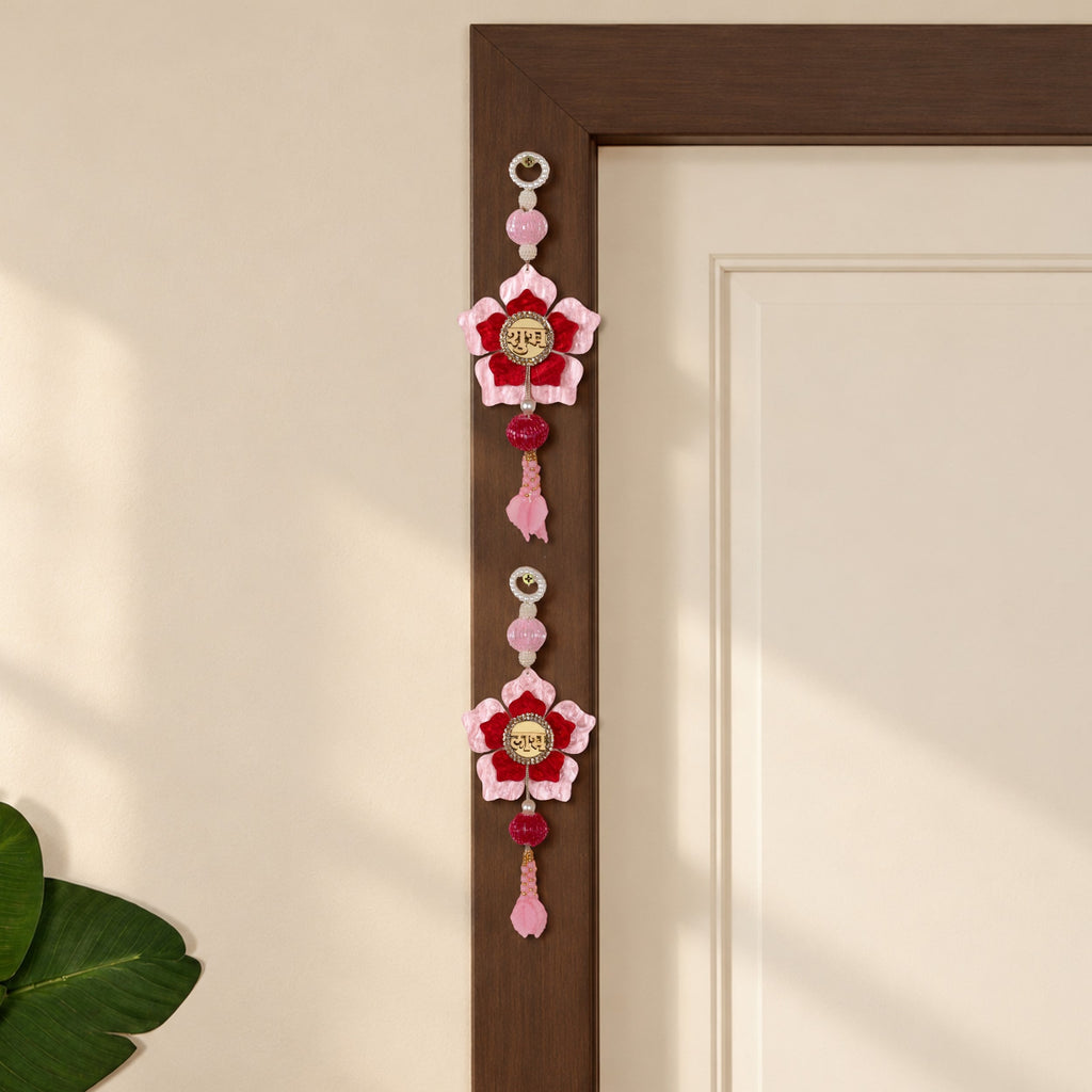 Florissa Wall Hanging And Tealight Holder Set  Of 4 In Gift Bag