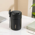AMPM Portable Jar With Food Box Black 460ml