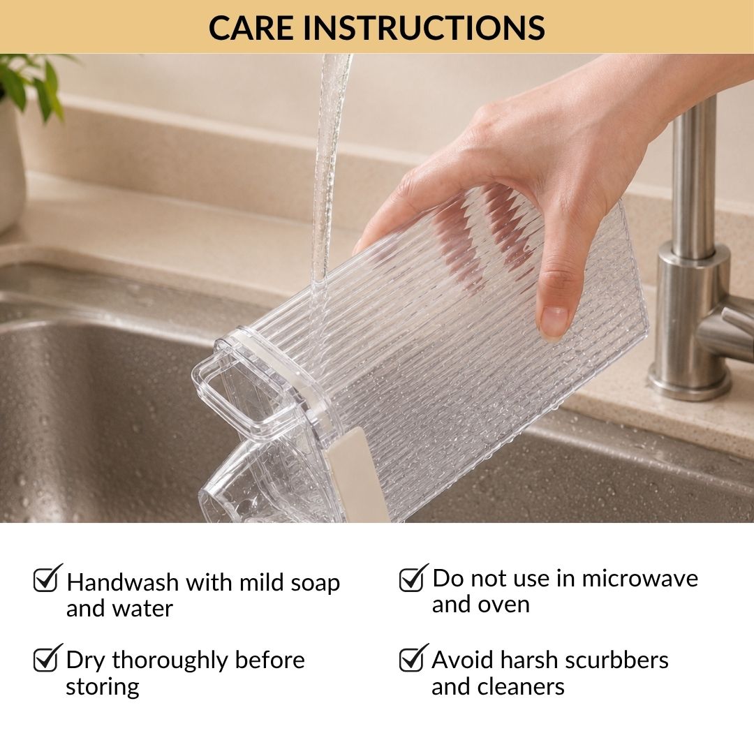 Airtight Cereal Dispenser Container With Measuring Cup 1800ml