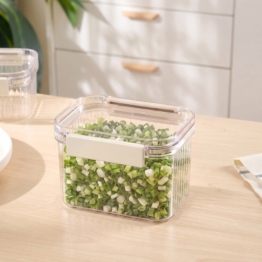 Airtight Storage Container With Clip Lock Lid 650ml