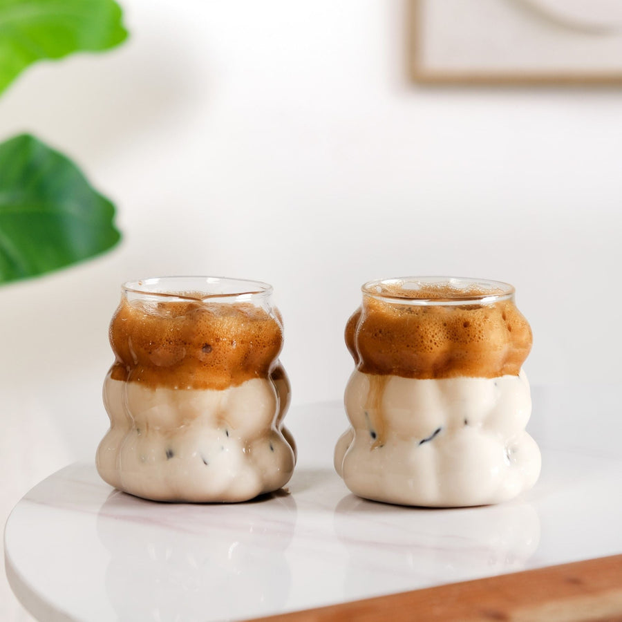 Bubble Cloud Glass Set Of 2 400ml