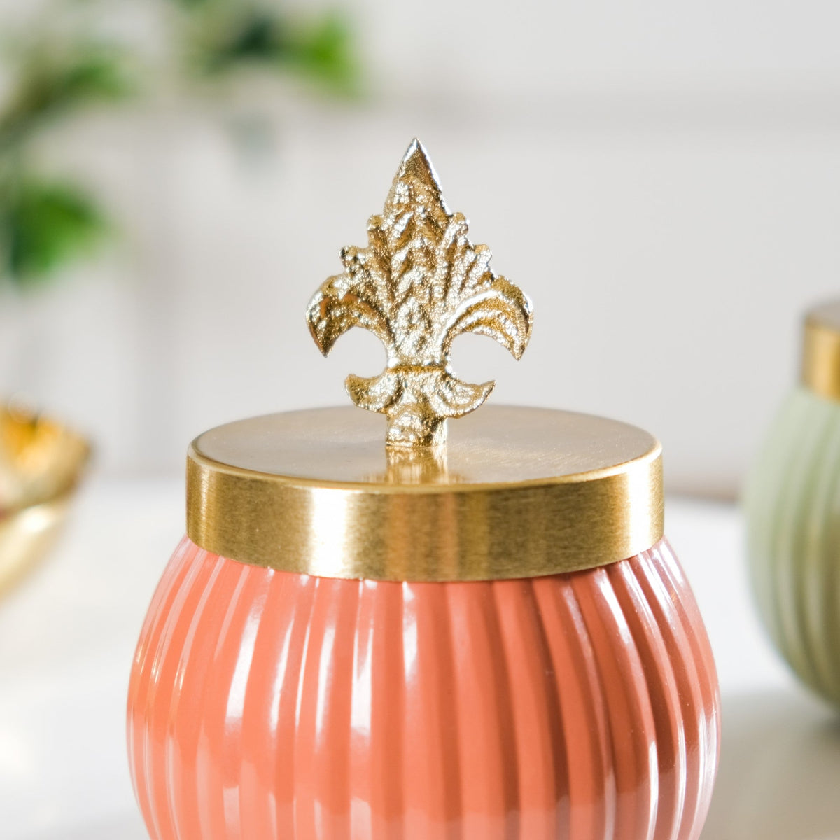 Metal Jar Set Of 2