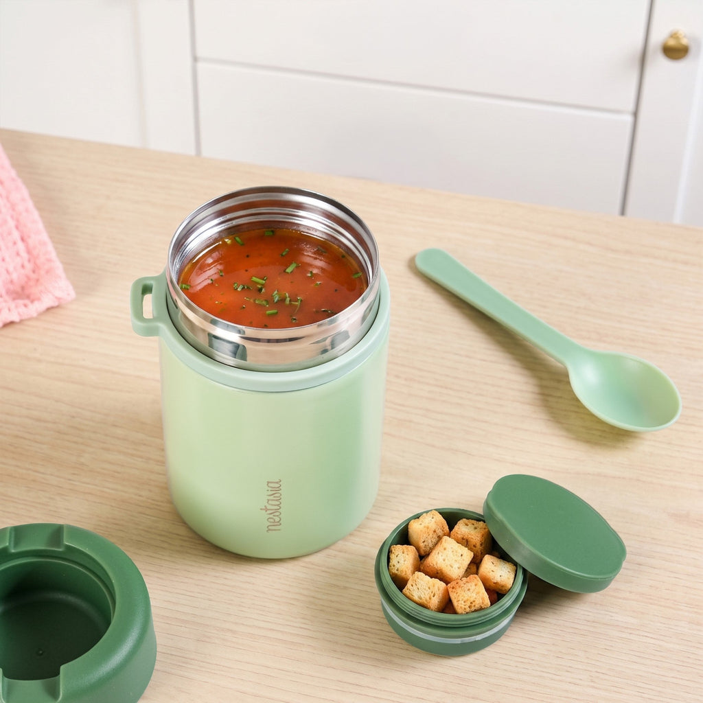 AMPM Jar With Food Box In Lid Matcha Green 460ml