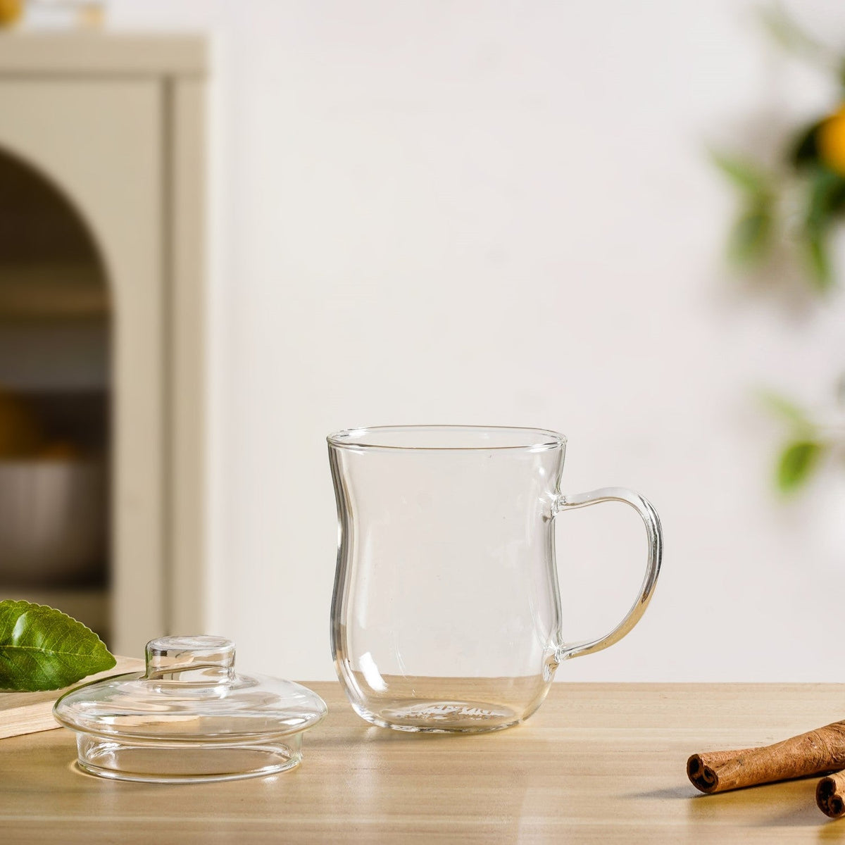 Double Walled Glass Infuser Teapot with Strainer