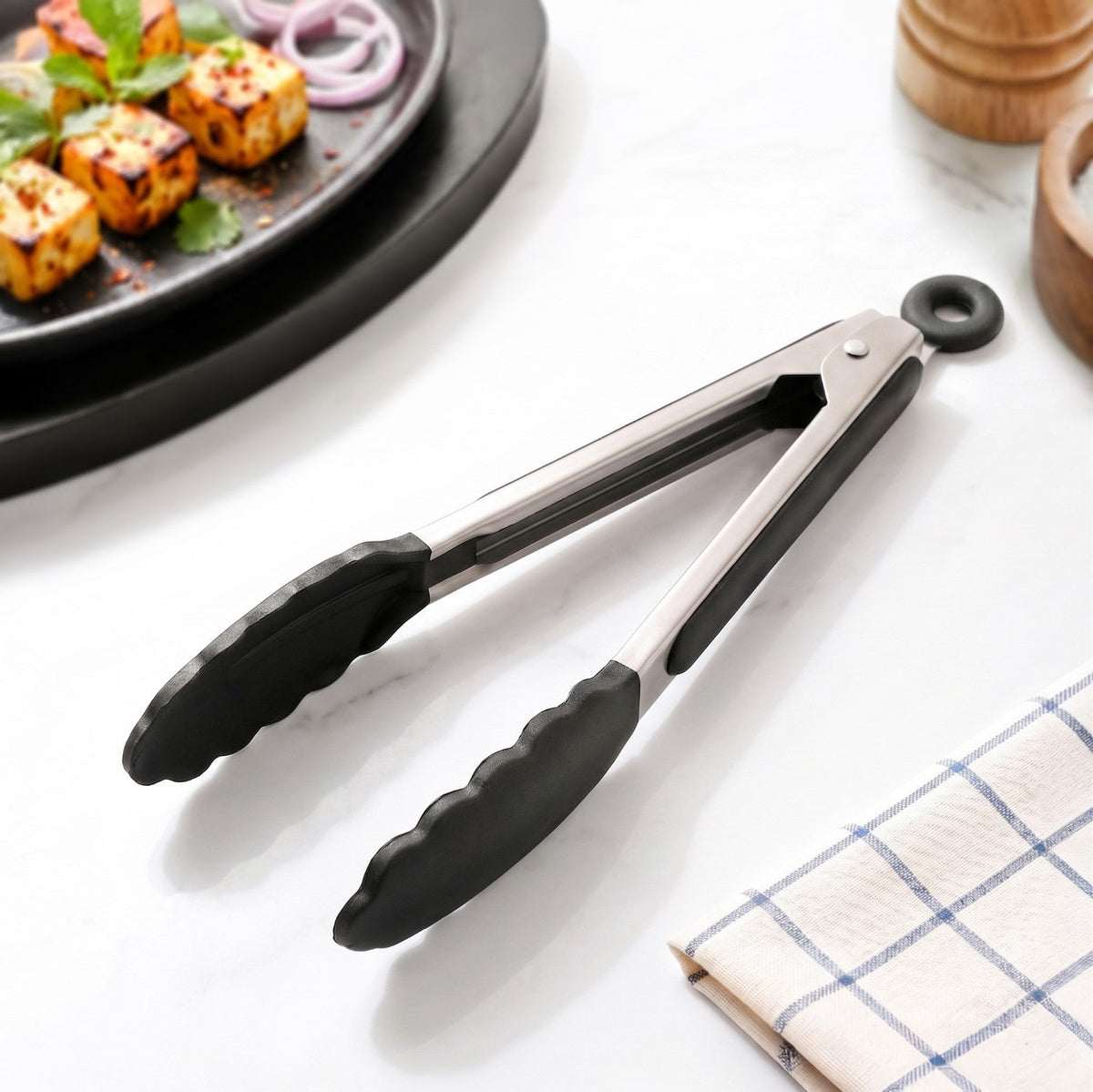 Easy Grip Kitchen Tongs