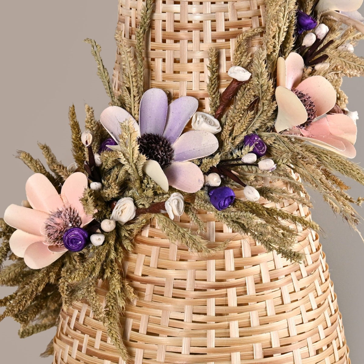 Lumina Eco Friendly Handmade Dried Floral Lantern