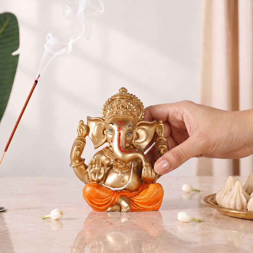 Ekadanta Ganpati Idol 13cm
