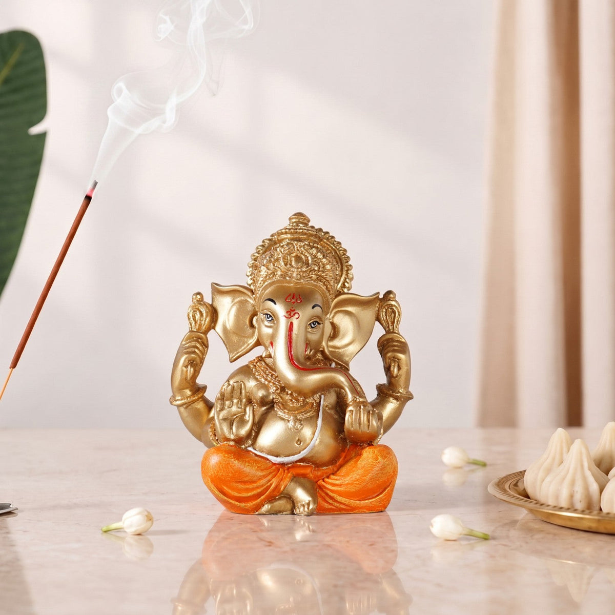 Ekadanta Ganpati Idol 13cm