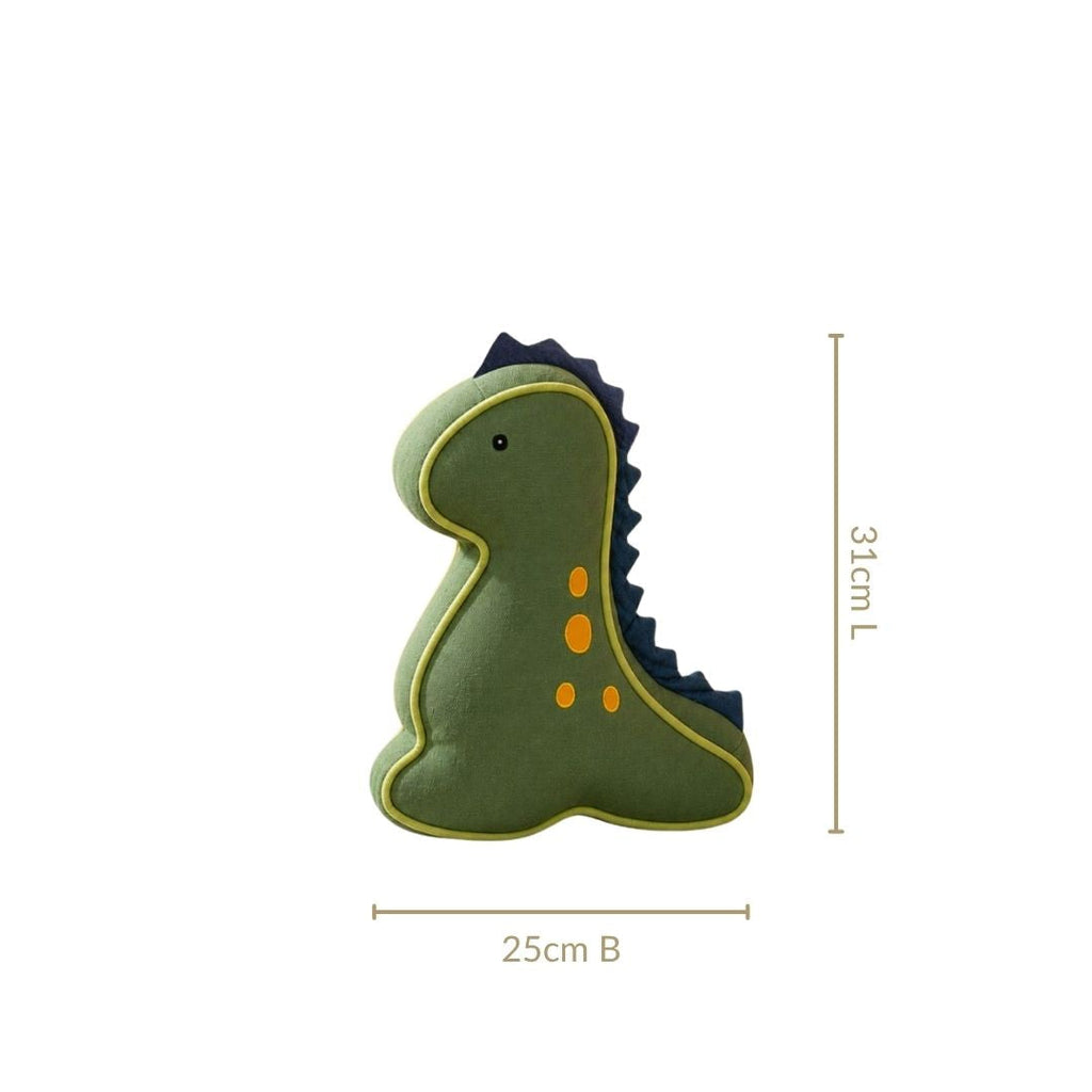 Dinosaur Plush Sofa Cushion 31x25cm