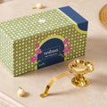 Mangal Aarti Pure Brass Diya In Gift Box