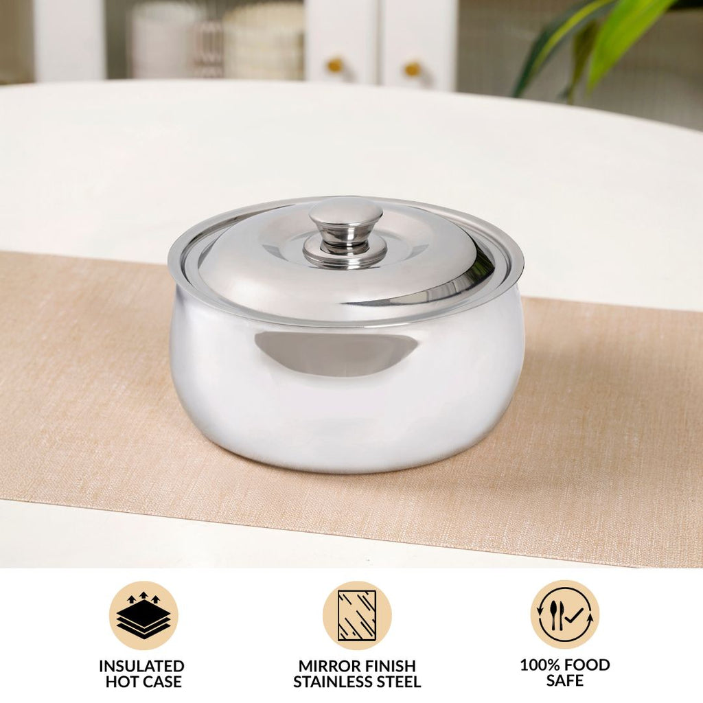 Stainless Steel Casserole 1000ml