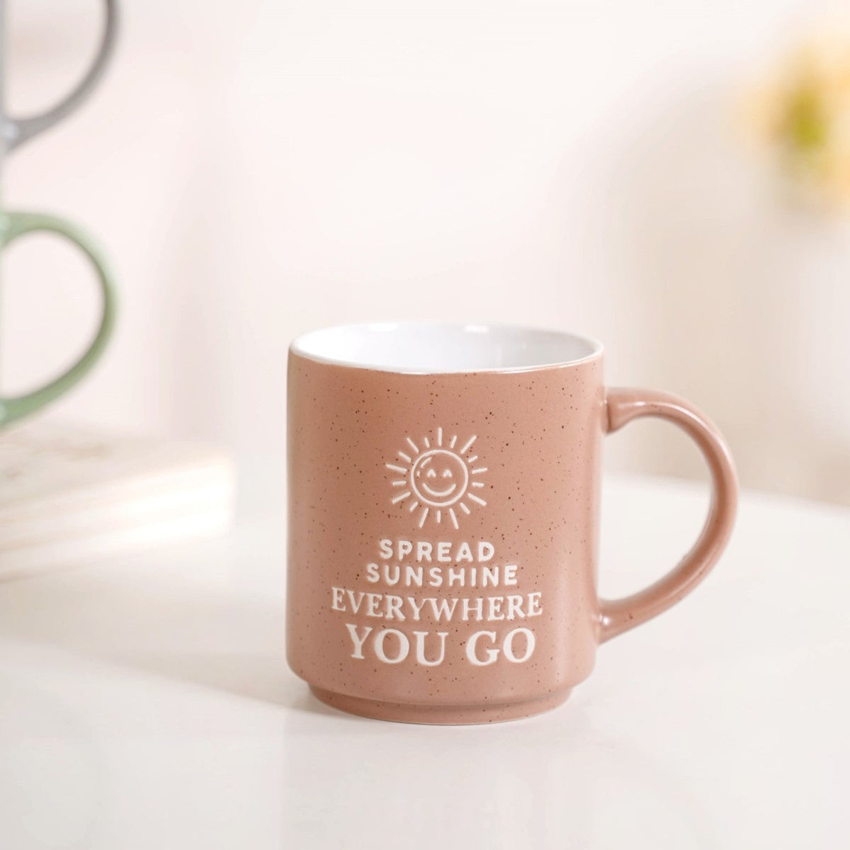 Inspiring Stackable Mug Set Of 4 280ml