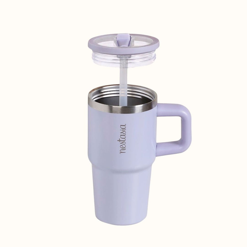 SipStar Tumbler With Side Handle French Periwinkle 650ml