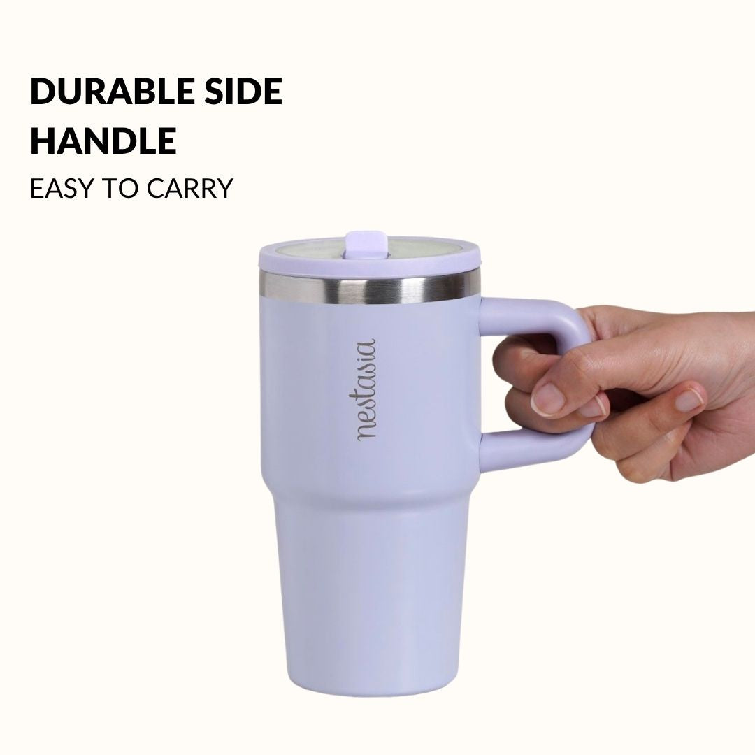 SipStar Tumbler With Side Handle French Periwinkle 650ml