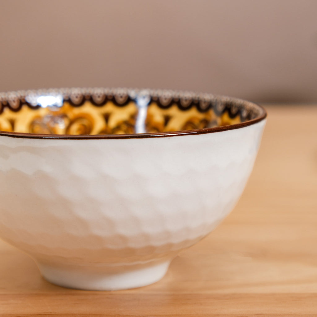 Ceramic Calida Soup Bowl Set Of 4 300ml