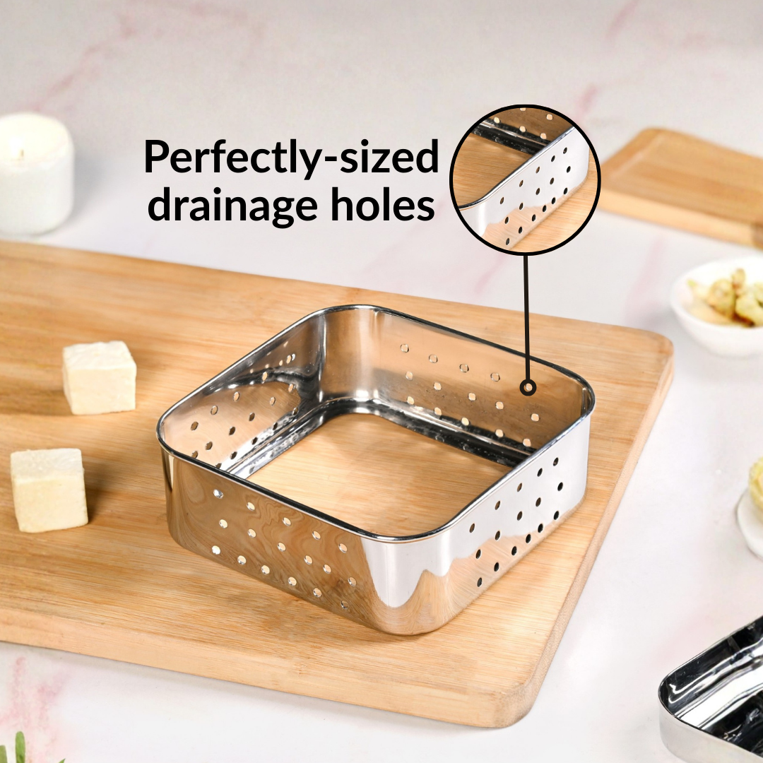 Stainless Steel Paneer Maker Mould Press 550ml