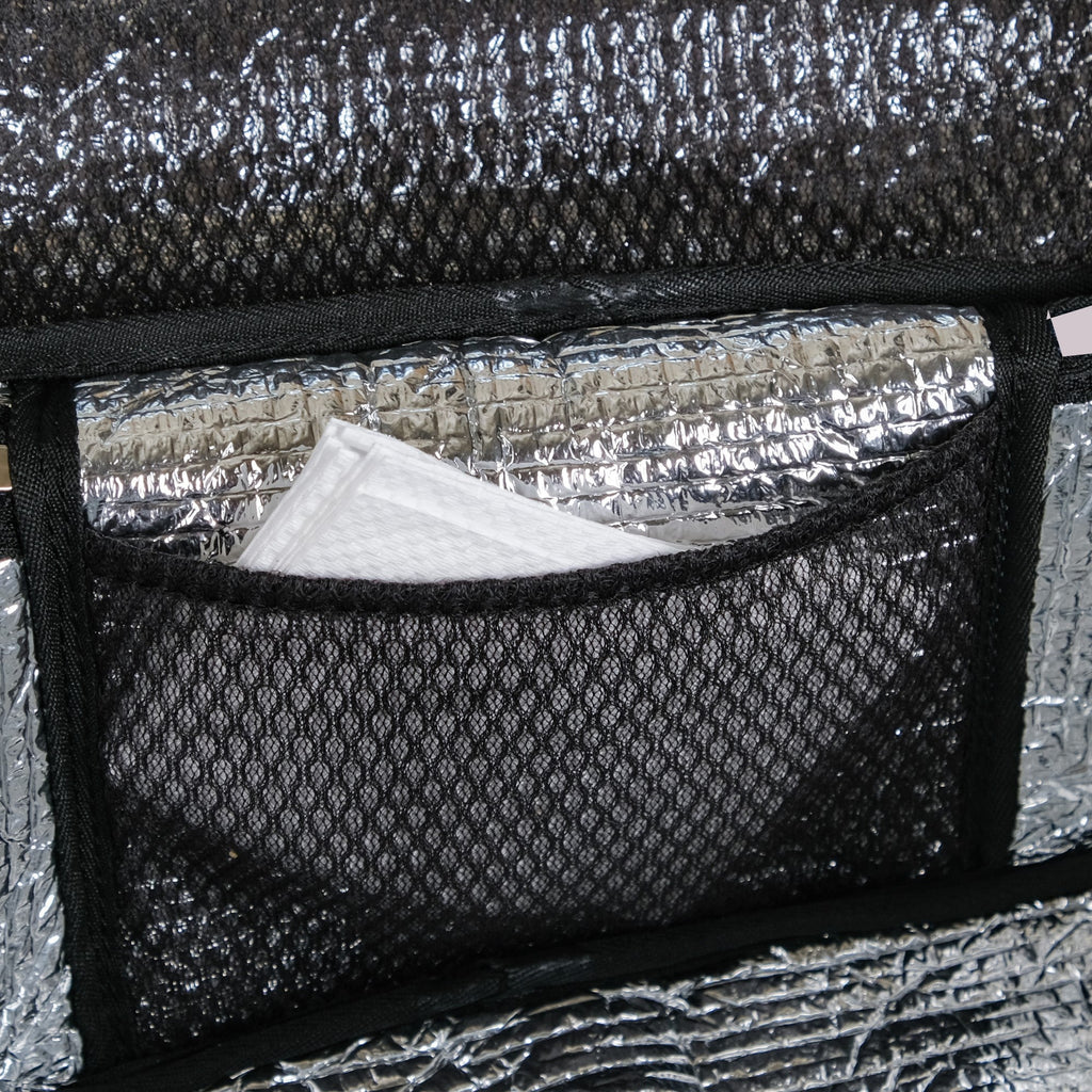 Sunshine Checked Lunch Bag With Insulation