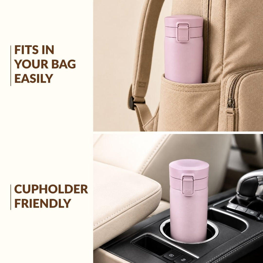 Thermox Insulated Vacuum Travel Flask Lilac Haze 475ml