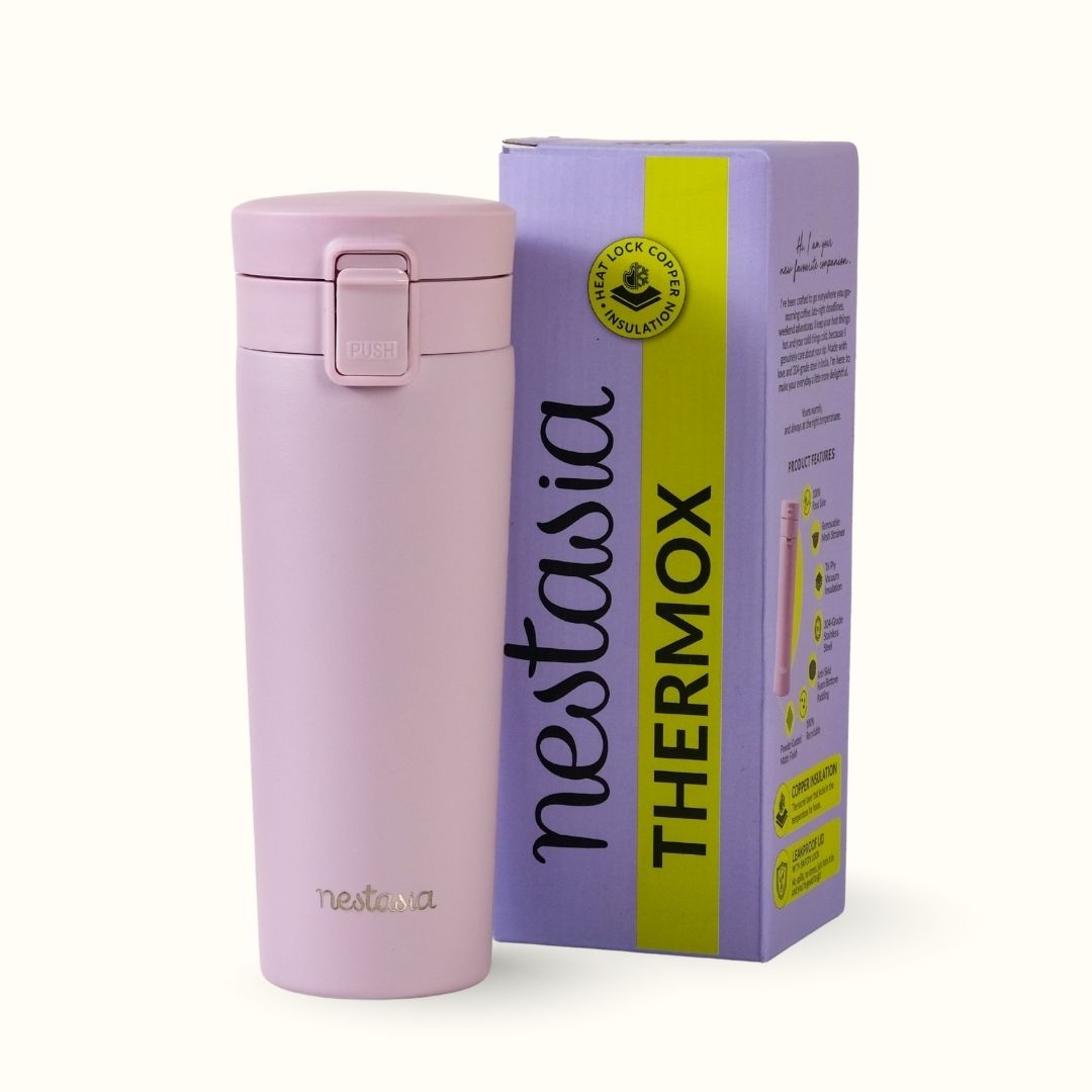 Thermox Insulated Vacuum Travel Flask Lilac Haze 475ml