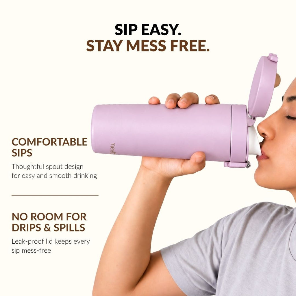 Thermox Insulated Vacuum Travel Flask Lilac Haze 475ml