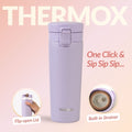 Thermox Insulated Vacuum Travel Flask Periwinkle 475ml