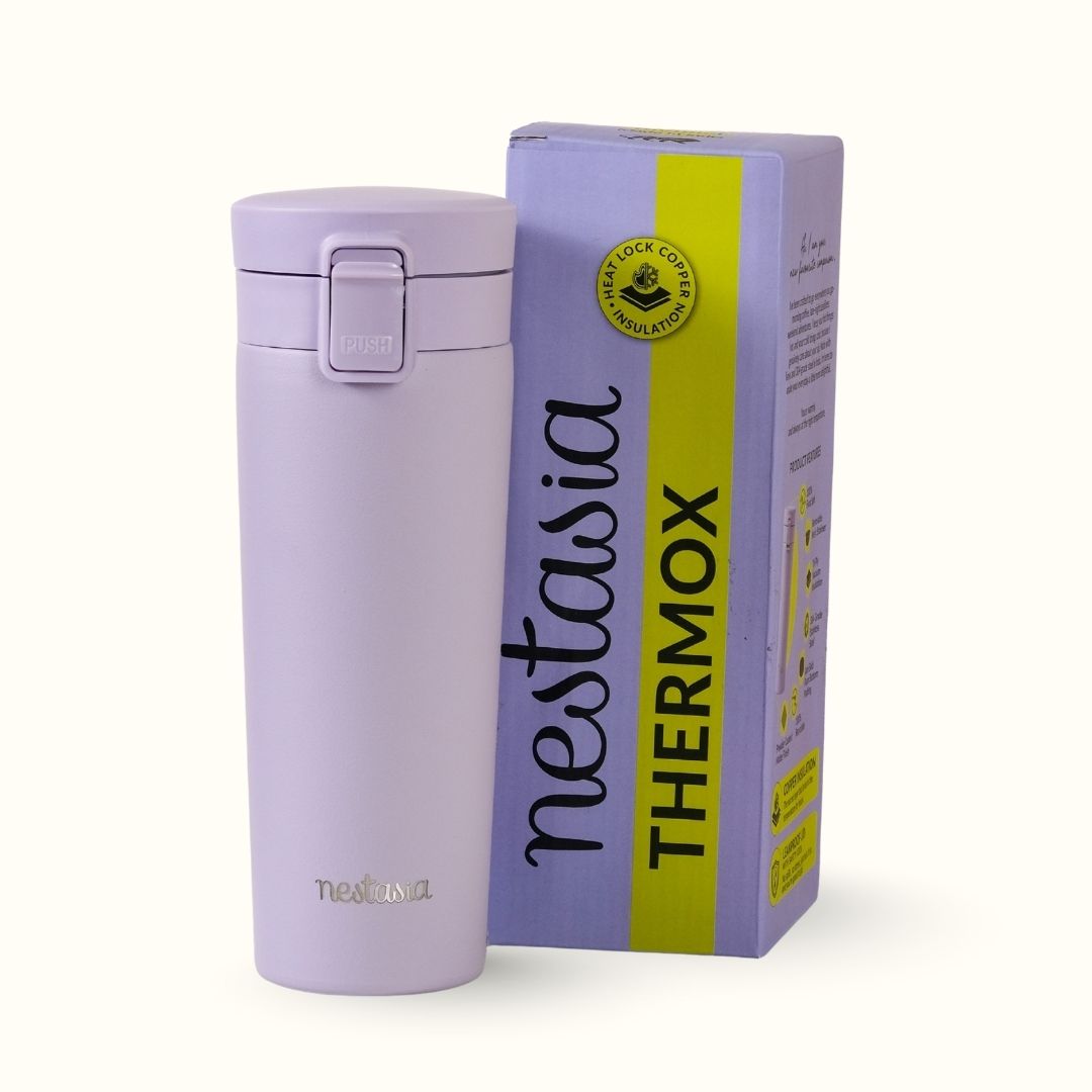 Thermox Insulated Vacuum Travel Flask Periwinkle 475ml