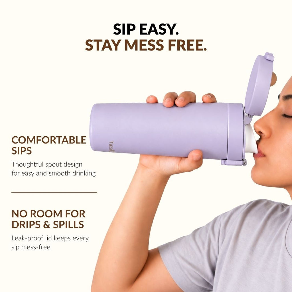 Thermox Insulated Vacuum Travel Flask Periwinkle 475ml
