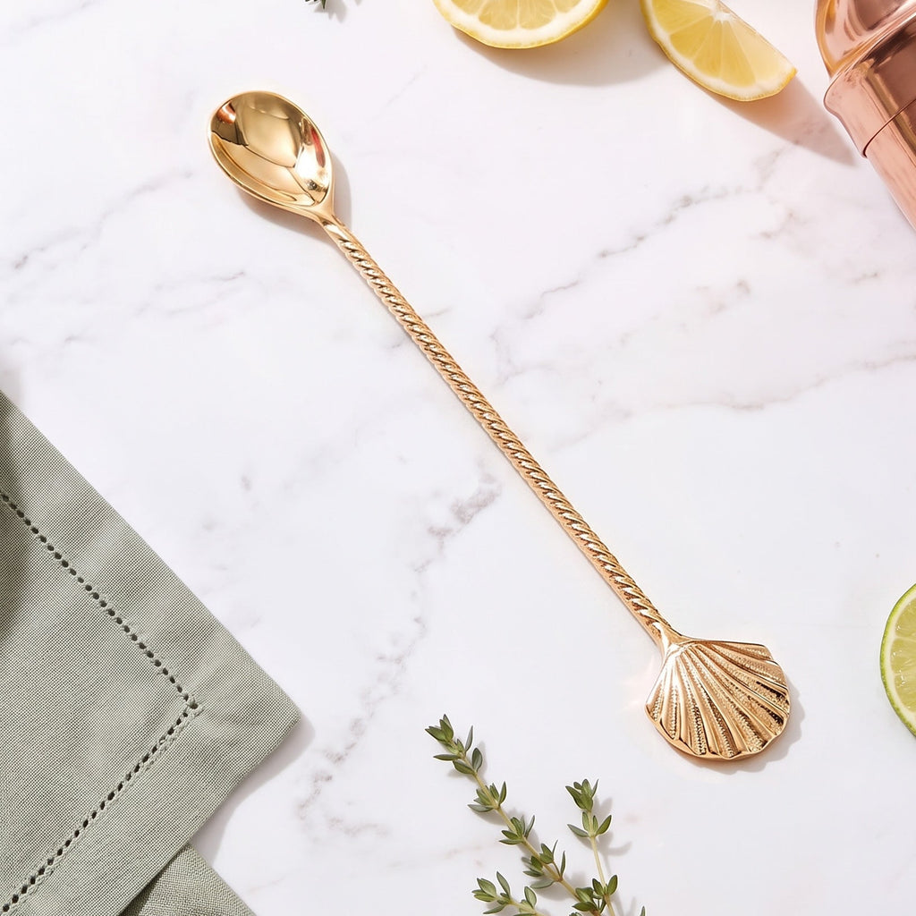 Shell Stirring Spoon Set Of 2