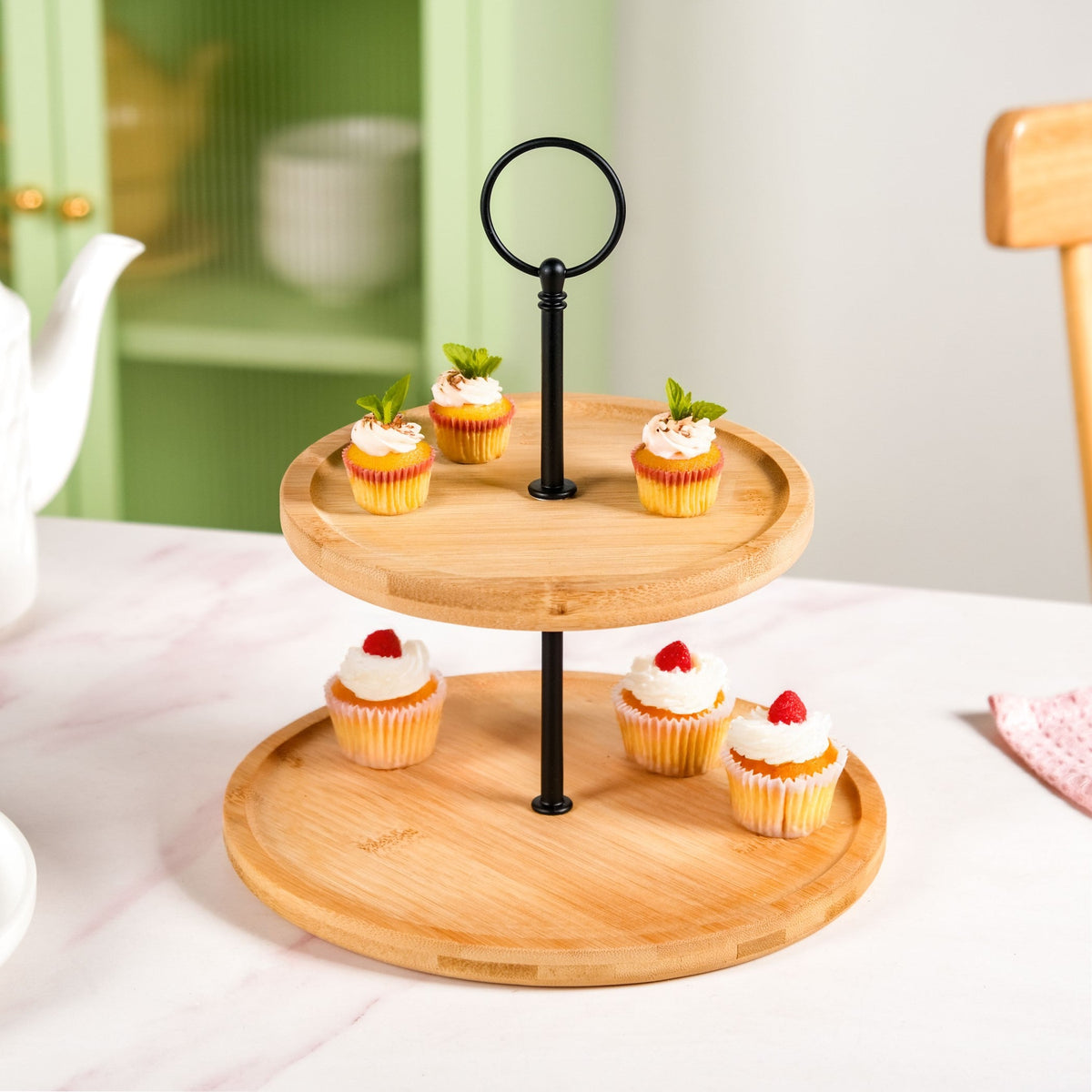 Two Tier Party Dessert Stand