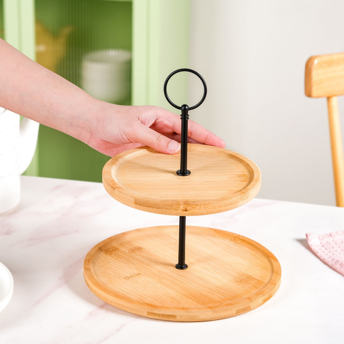 Two Tier Party Dessert Stand