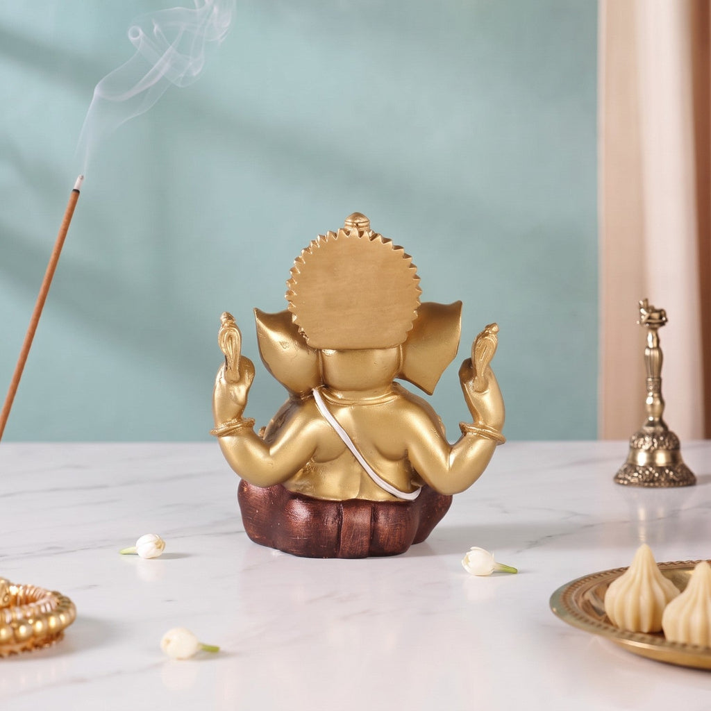Vighnaharta Ganesh Idol For Home 13cm