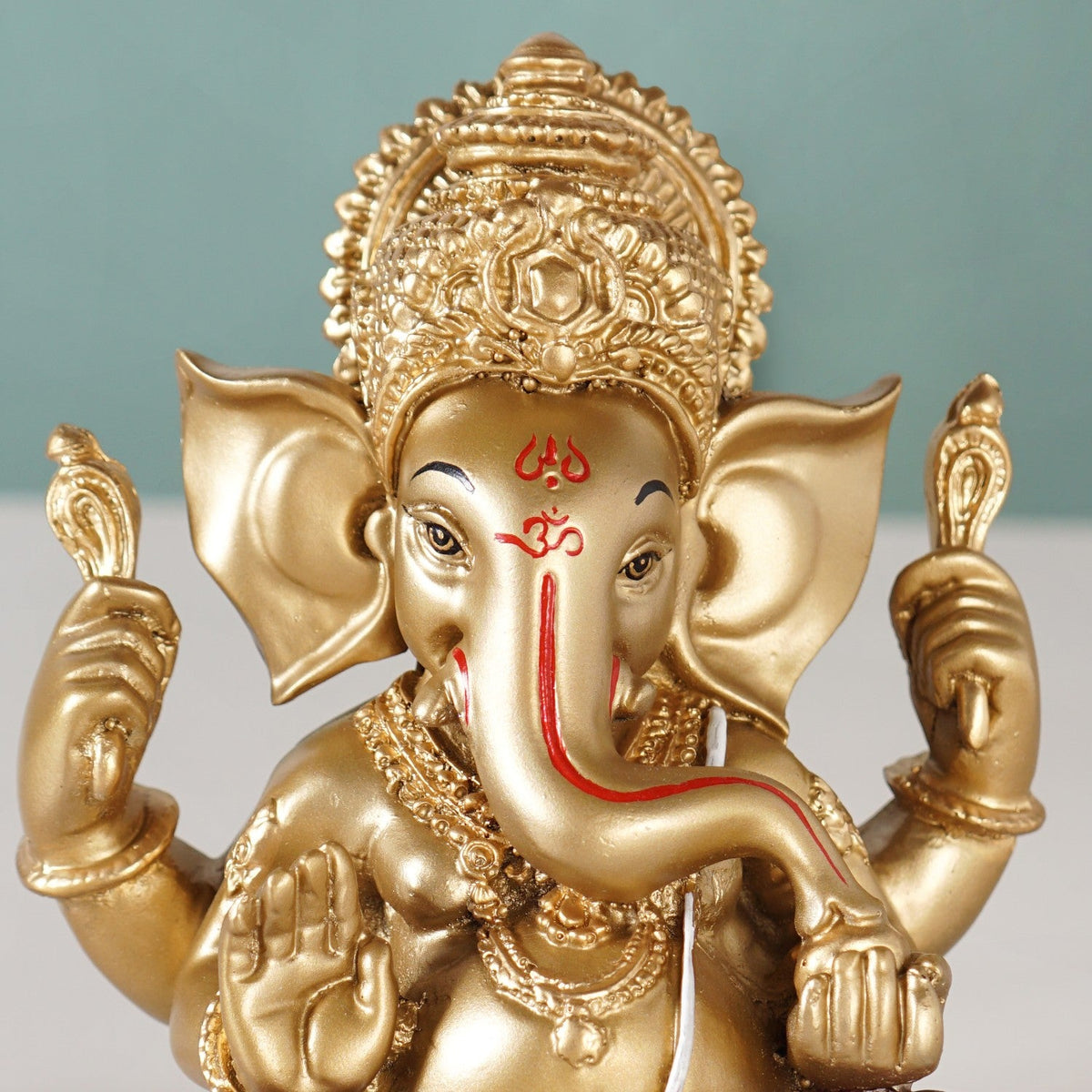 Vighnaharta Ganesh Idol For Home 13cm