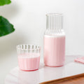 Bedside Glass Carafe With Tumbler