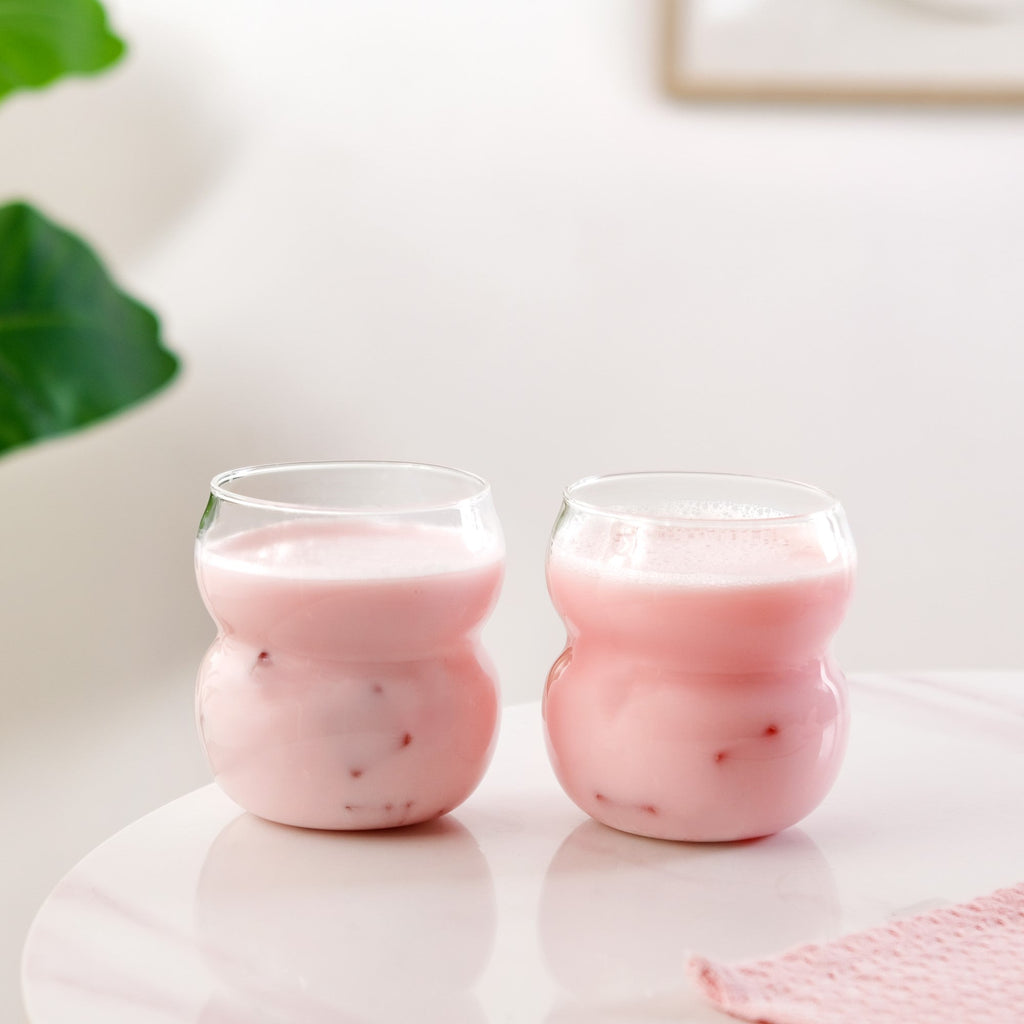 Retro Glass Set Of 2 400ml