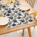 Hydrangea Grace Cotton Table Runner 182x40cm