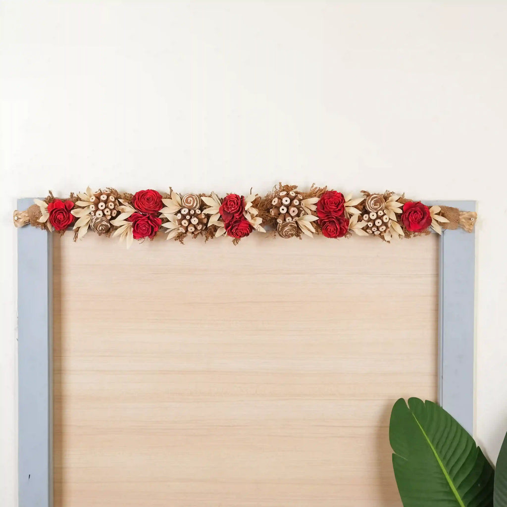 Natural Dried Flowers Door Hanging