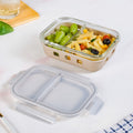 Gripso Dual Compartment Food Container 600ml Beige