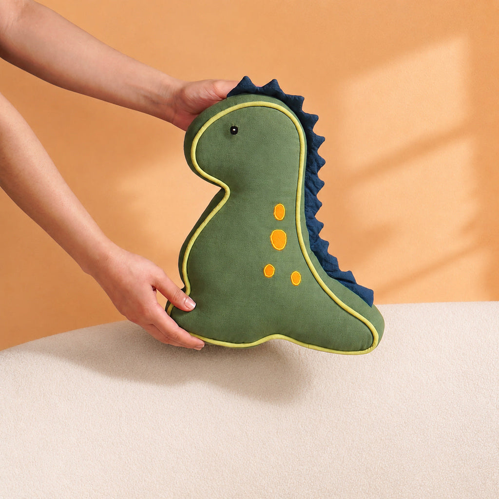 Dinosaur Plush Sofa Cushion 31x25cm