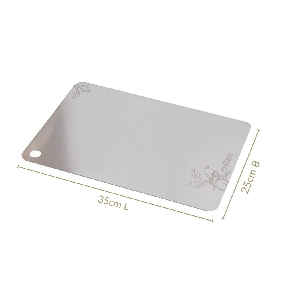Little Bird Stainless Steel Chopping Board 35x25cm