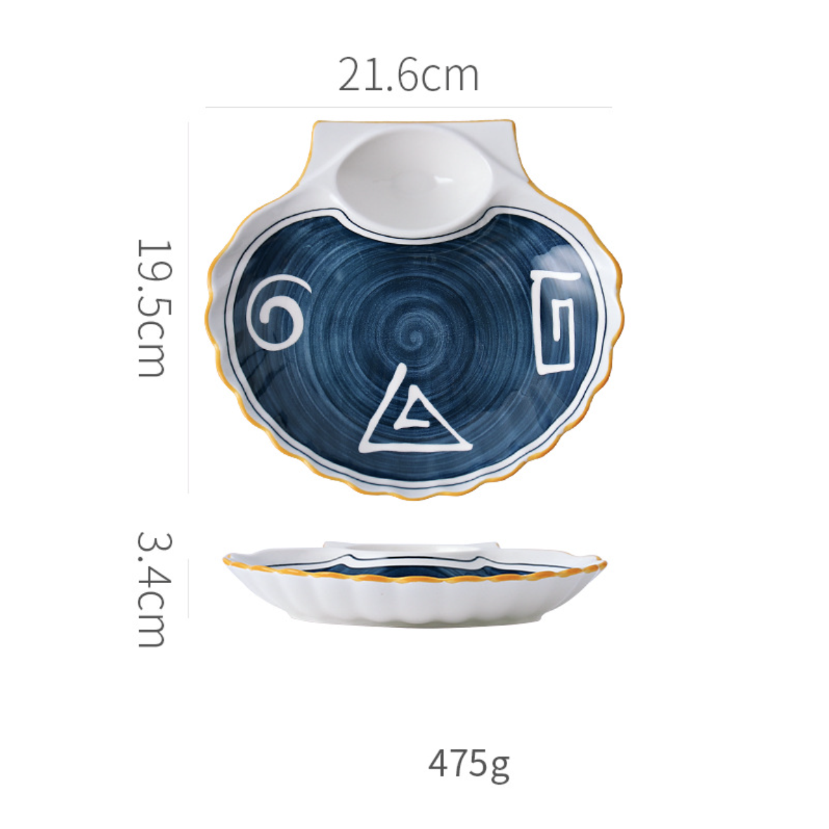 Shell Capri Section Plate