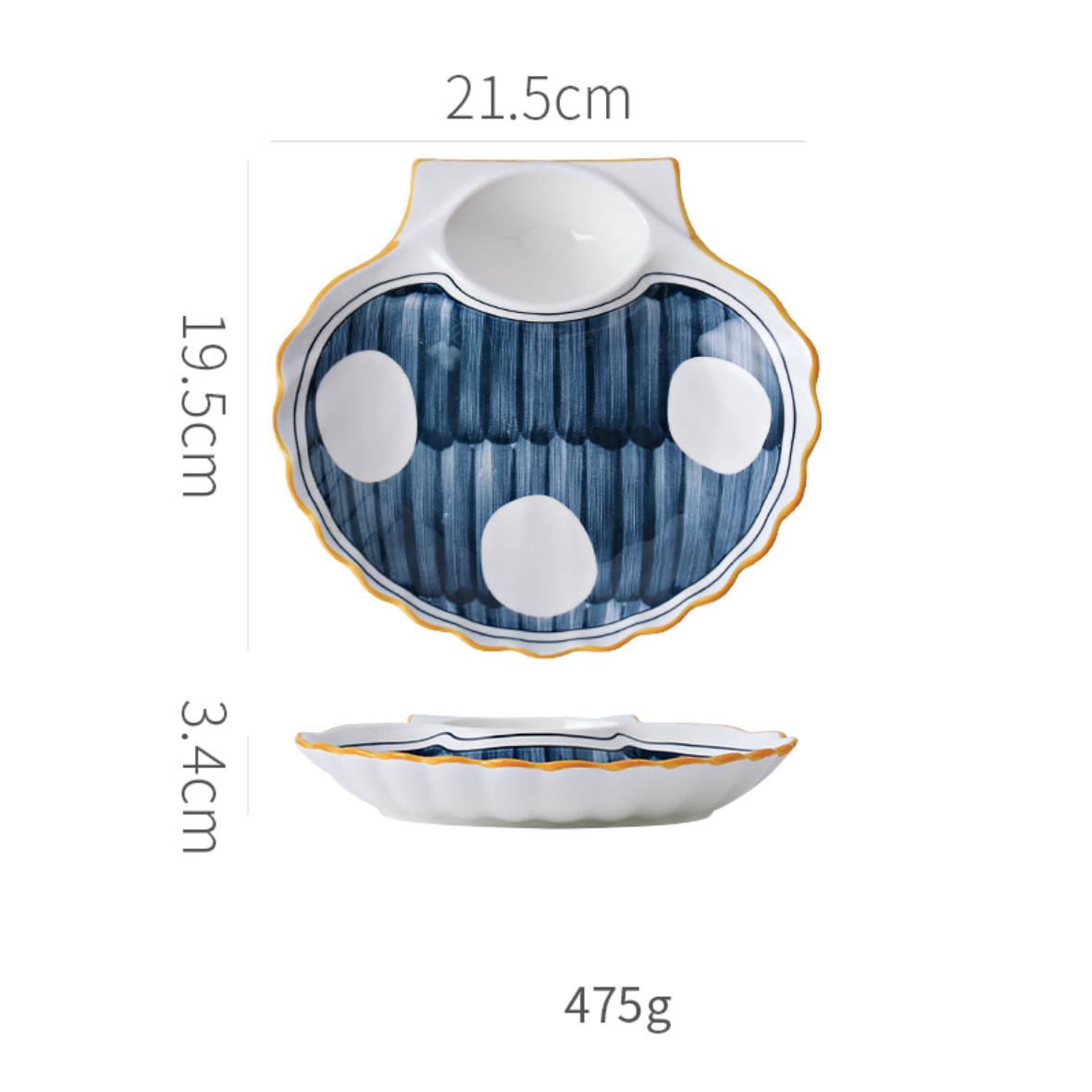 Shell Capri Section Plate