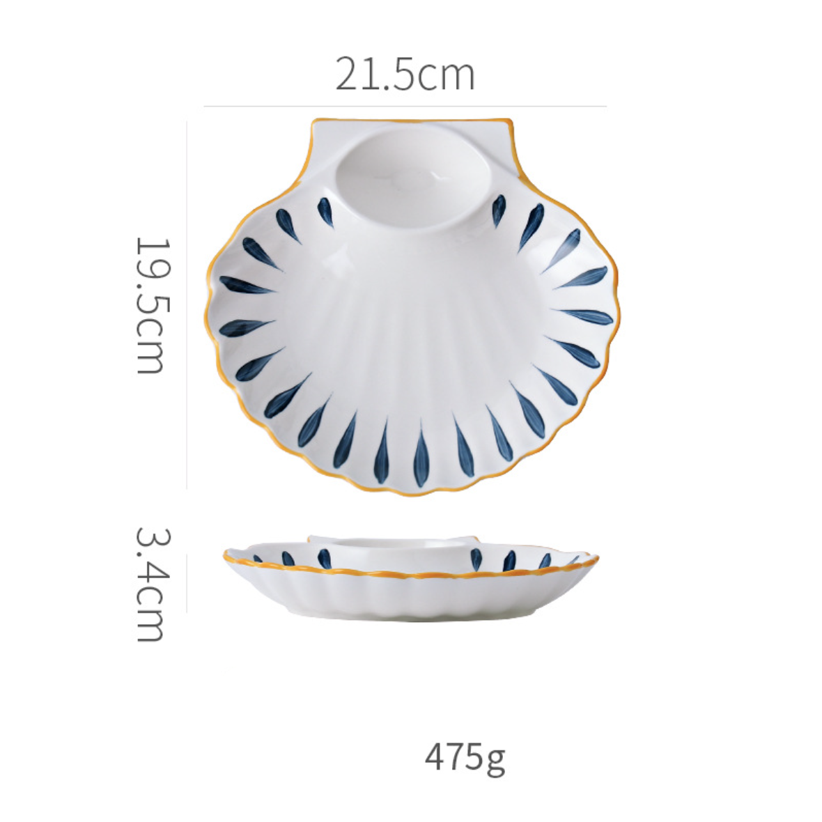 Shell Capri Section Plate