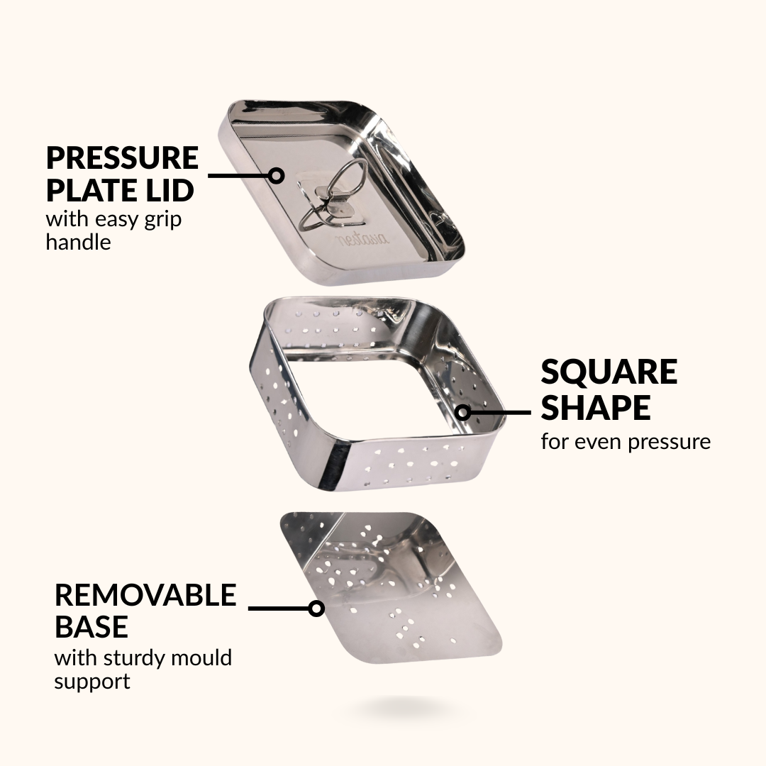 Stainless Steel Paneer Maker Mould Press 550ml